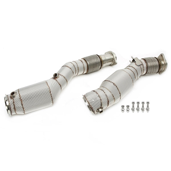 TA Technix Downpipe Med Varmeskjold Og Katalysator Converter BMW X4 Serie F98