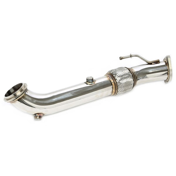 TA Technix Downpipe Uden Katalysator Med Fleksrør Ford Focus III Tournament DYB – Curved downpipe