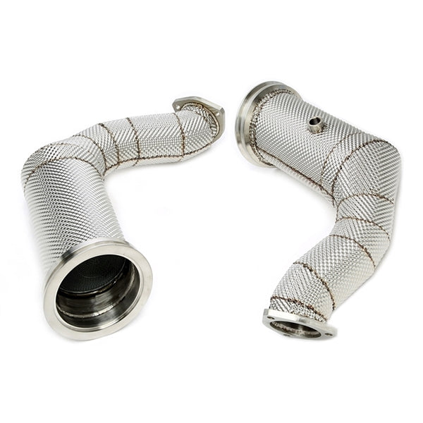 TA Technix Downpipe Med Varmeskjold Og Katalysator Converter Audi Q7 Type 4L (4M)
