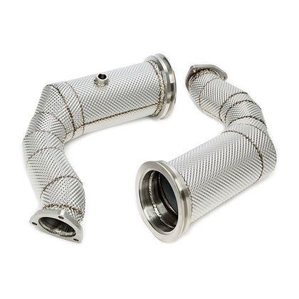 TA Technix Downpipe Med Varmeskjold Og Katalysator Converter Lamborghini Urus – Fleksibel katalysator med metalvæv