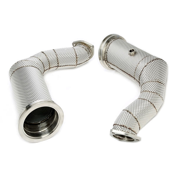 TA Technix Downpipe Med Varmeskjold Og Katalysator Converter Audi Q8 Type 4L (4M)
