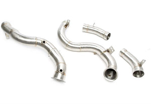 TA-Technix Downpipe Mercedes GLC – Udstødningssamling med multiple connectorer
