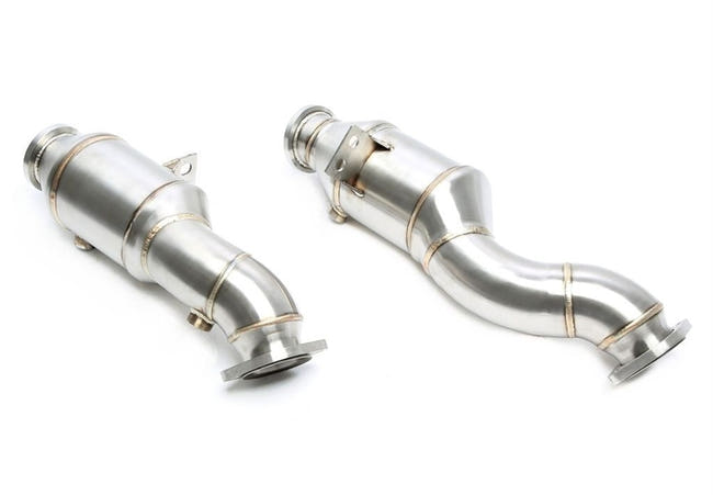 TA-Technix Downpipe Mercedes GLC/C-klasse – Rustfrit stål udstødningssamlingsrør