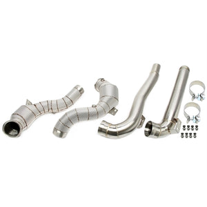 TA Technix Downpipe Med Varmeskjold Og Katalysator, Egnet Til Mercedes-Benz AMG GT GTS/GTC/GTR C190/R190