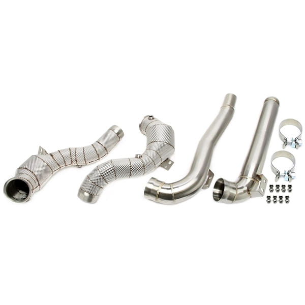 TA Technix Downpipe Med Varmeskjold Og Katalysator, Egnet Til Mercedes-Benz AMG GT GTS/GTC/GTR C190/R190