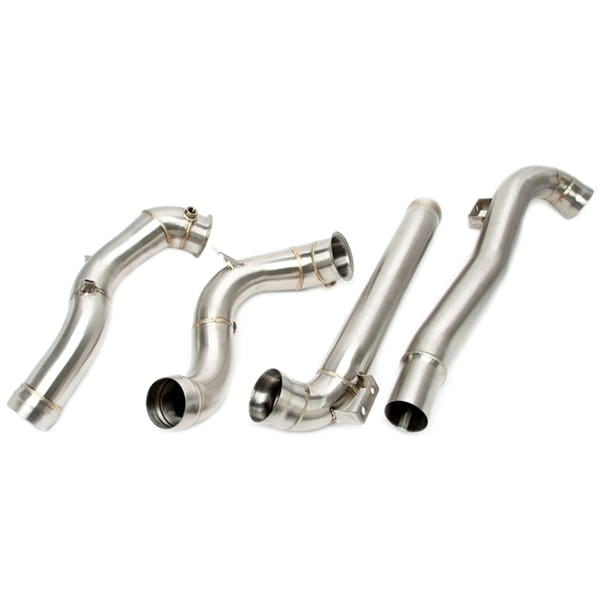 TA Technix Downpipe Uden Katalysator, Egnet Til Mercedes-Benz AMG GT GTS/GTC/GTR C190/R190 – Motorkode M178 – Downpipe udstødningsrør aluminium