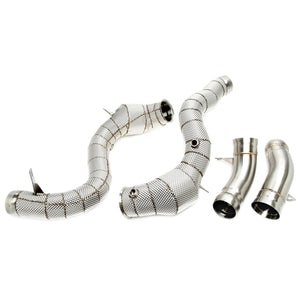 TA Technix Downpipe Med Varmeskjold Og Katalysator Mercedes-Benz GLC Coupé-klasse C253 – Assembly
