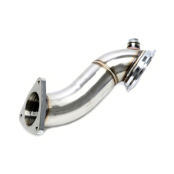 TA-Technix Downpipe Opel Corsa D – Sølvfarvet turbo katalysator samling