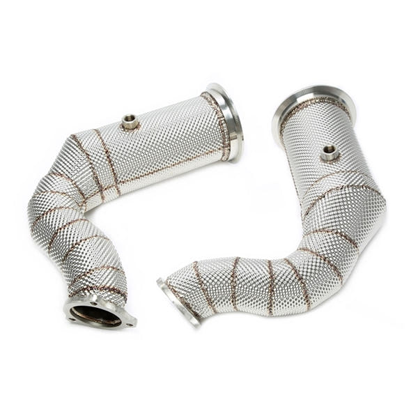 TA-Technix Downpipe Porsche Cayenne Turbo Type 9YA – Monteringsdiagram med delnumre