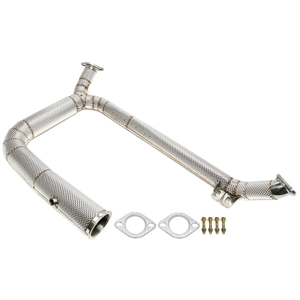TA Technix Downpipe Med Varmeskjold Uden Katalysator Porsche 718 Cayman Type 982