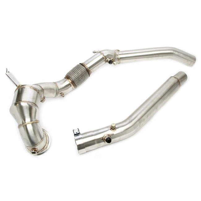 TA Technix Downpipe Med Katalysator Og OPF Cupra Ateca Type KH – Rørkomplex med bøjning og katalysator-sektion
