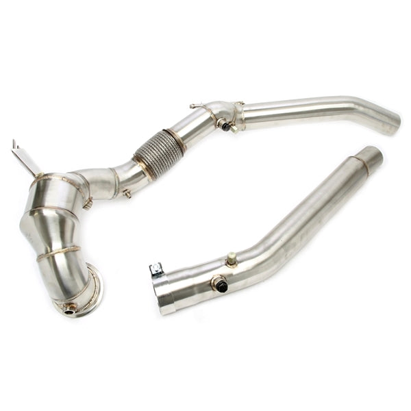 TA Technix Downpipe Med Katalysator Og OPF Skoda Kodiaq Type 2.RS – Katalysator-rørsystem med flange og klemmemonter