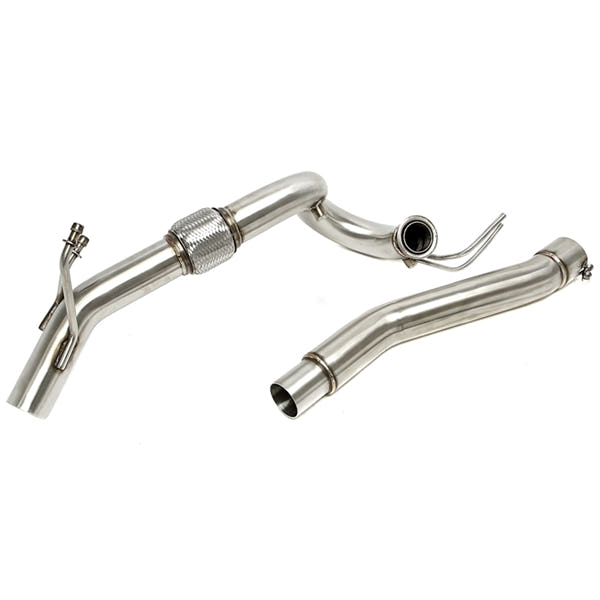 TA Technix Downpipe Med Flexrør Skoda Superb (3T) – Stål-rørbøjning med flangesamling