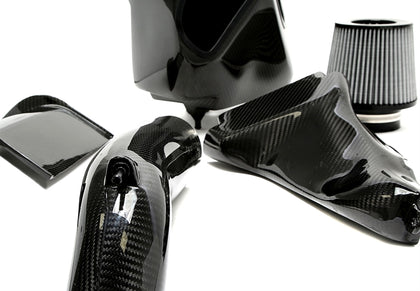TA Technix Carbon Air Intake Audi A6 (4G, C7) – Carbon fiber luftindtagsboks kasse 3/4 visning