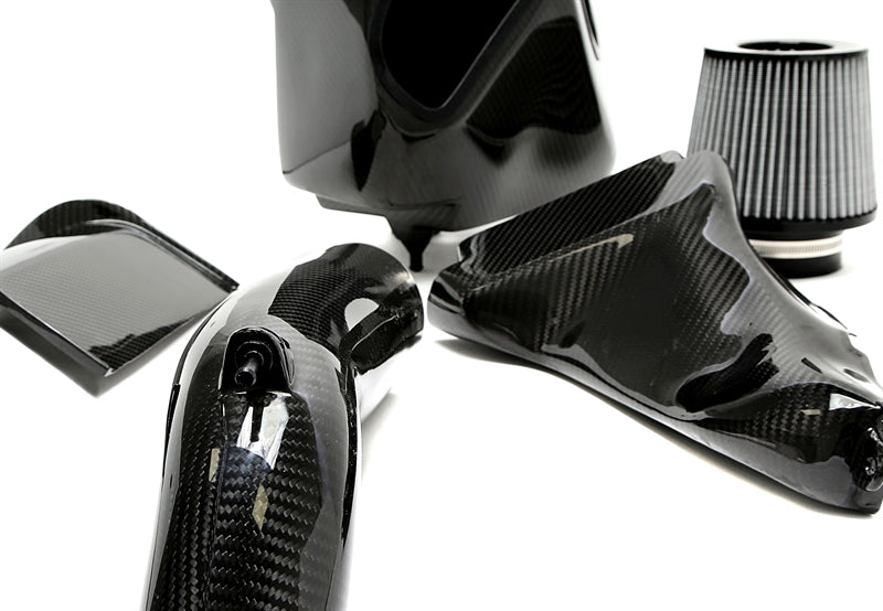 TA Technix Carbon Air Intake Audi A6 (4G, C7) – Carbon fiber luftindtagsboks kasse 3/4 visning