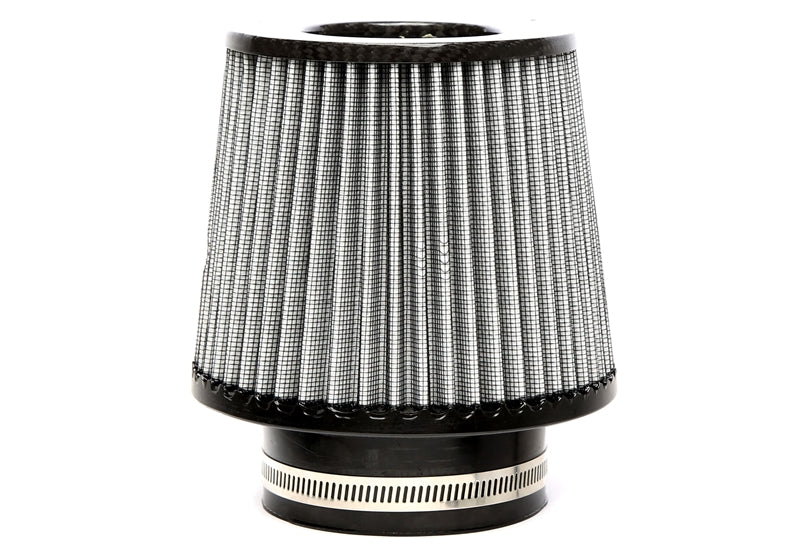 TA Technix Carbon Air Intake Audi A6 (4G, C7) – Luftfilter kasseskål fra siden med udgang