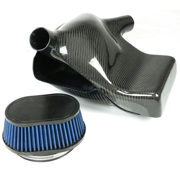 TA-Technix Carbon Air Intake Kit BMW 3-Serie E90,E91,E92,E93 – Rødt luftfilter monteringsholder slanger