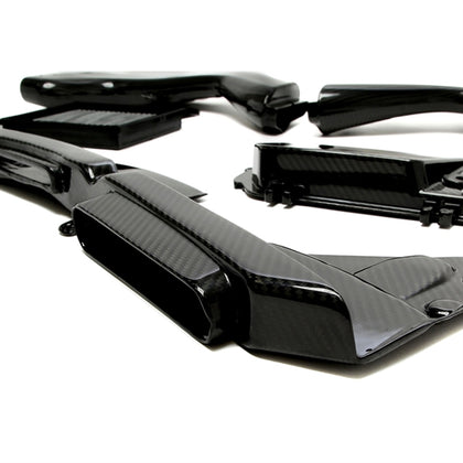 TA-Technix Carbon Air Intake Kit Mercedes Benz C-Class (W205) – Motorkurv sort form