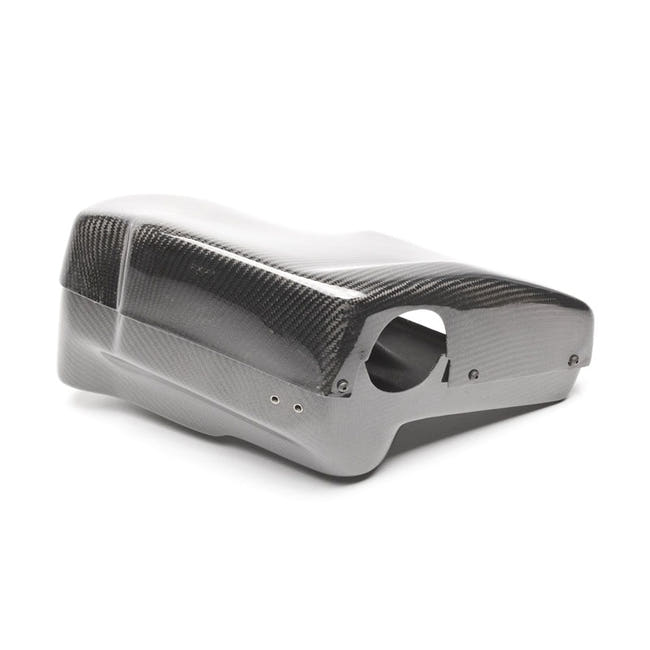 TA-Technix luftindsugning – Hvid/sort carbonfiber luftkanalsystem