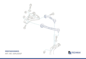 TA-Technix undervognsdel – Del-tegning montage-guide
