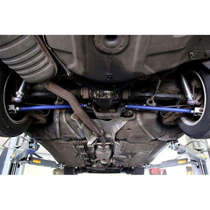 TA-Technix Camber Justering BMW 3-Serie E36 – Blå ophængsfjeder installeret