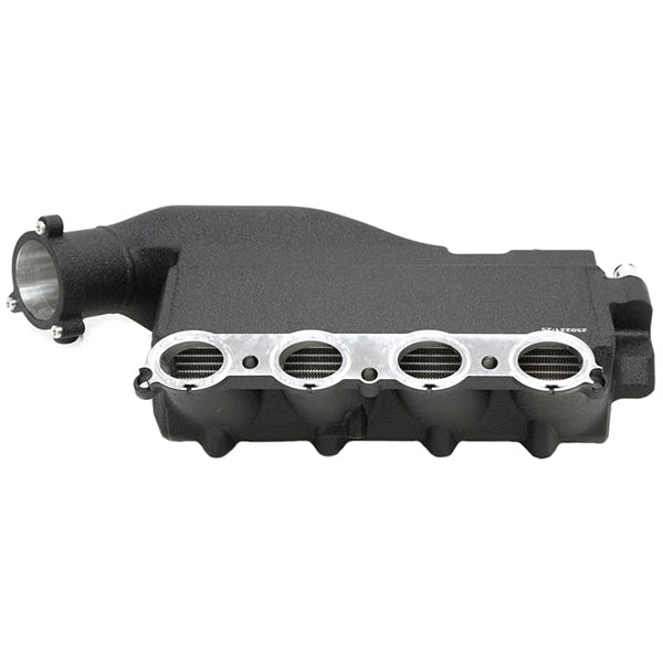 TA-Technix Indsugnings Manifold BMW 2 Serie Type F22, F23 – Sort manifold med fire lamelporte, set fra siden
