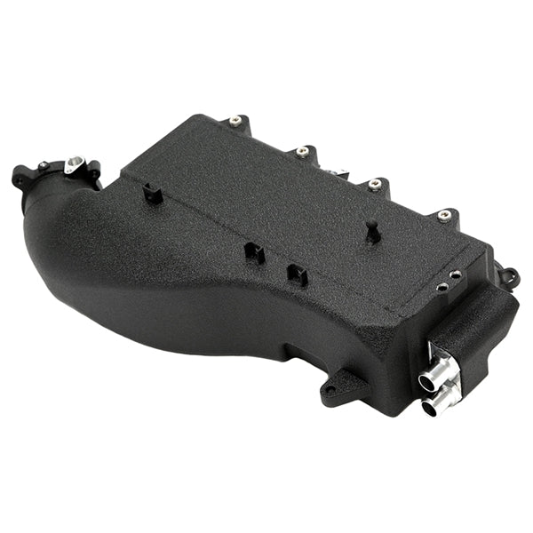 TA-Technix Indsugnings Manifold BMW 3 Serie Type F30, F31, F34 – Sort manifold med chromstuds, set ovenfra