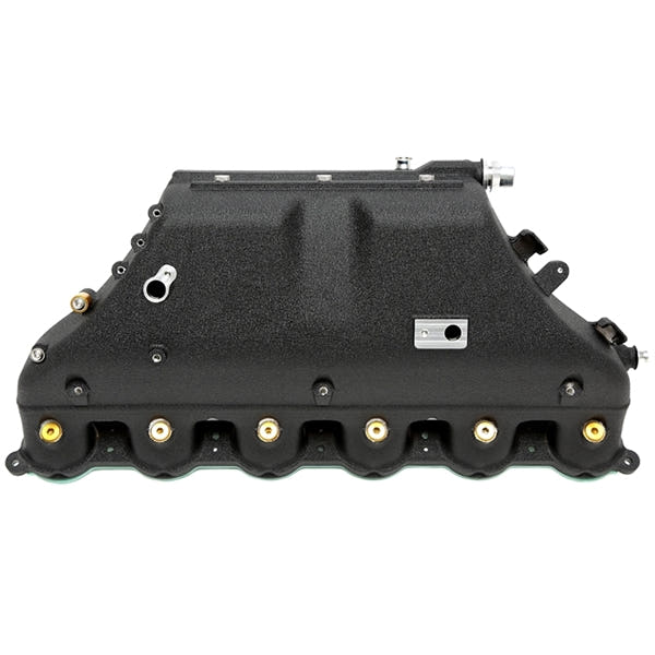 TA-Technix Indsugnings Manifold BMW 3 Serie M3 Type G80, G81 – Sort manifold med forgyldte studs og plade