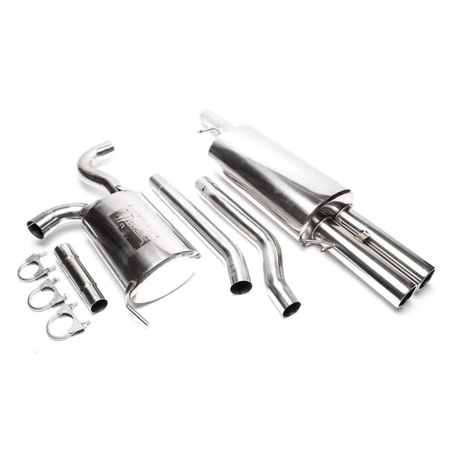TA-Technix Catback system i rustfrit stål VW Passat B5 3BG