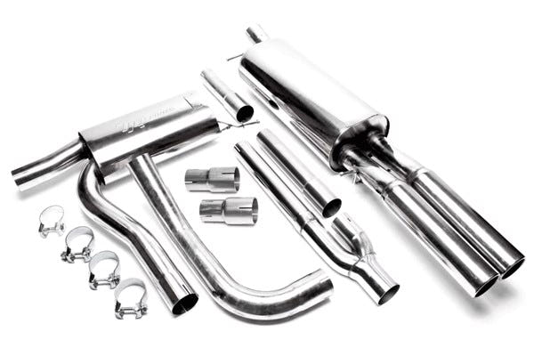 TA-Technix Catback system i rustfrit stål Audi A4 B5