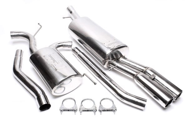 TA-Technix Catback system i rustfrit stål Audi A6 C5 4B
