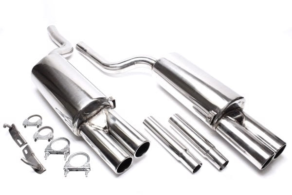 TA-Technix Catback system i rustfrit stål Audi A6 C5 4B