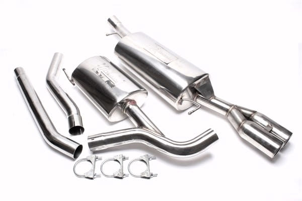 TA-Technix Catback system i rustfrit stål Audi A6 C5 4B