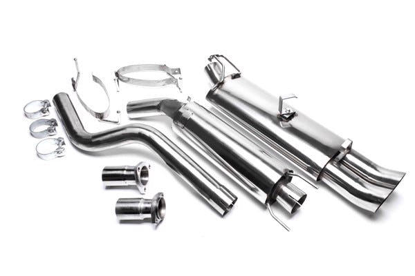 TA-Technix Catback system i rustfrit stål Opel Astra F