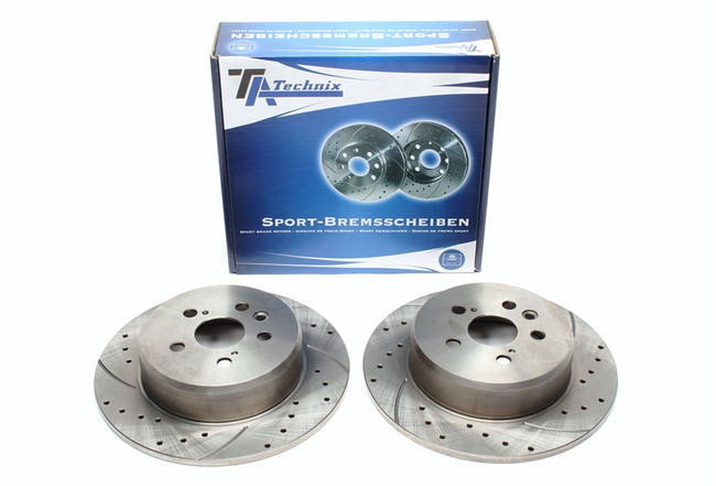 TA Technix Sport Bremseskivesæt, Bagaksel Toyota Celica Coupe (AT18_, ST18_)