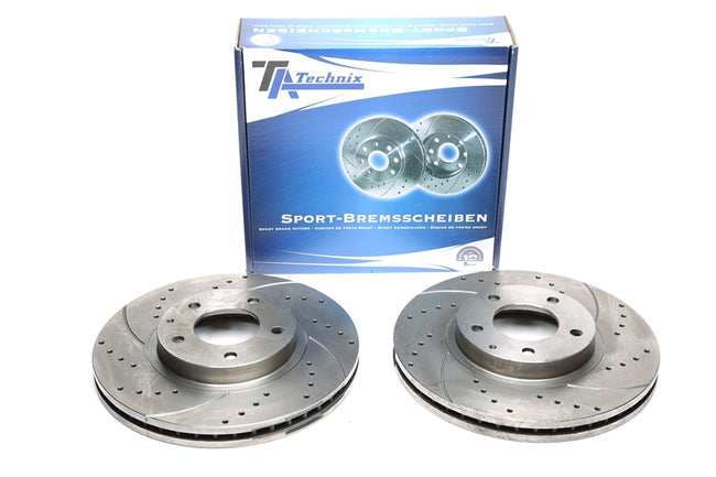 TA Technix Sport Bremseskivesæt, Foraksel Mazda MPV II (LW)