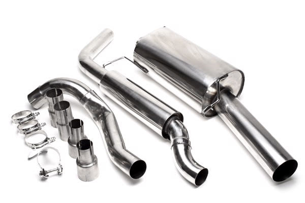TA-Technix Catback system i rustfrit stål VW Scirocco II