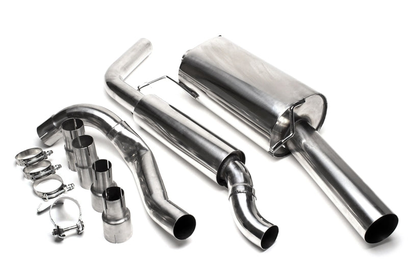 TA-Technix Catback system i rustfrit stål VW Scirocco II