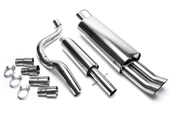 TA-Technix Catback system i rustfrit stål VW Golf 4