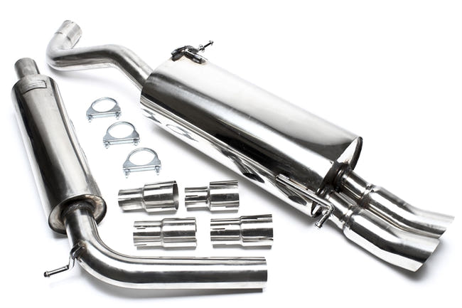 TA-Technix Catback system i rustfrit stål VW Polo 9N