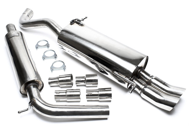 TA-Technix Catback system i rustfrit stål VW Polo 9N
