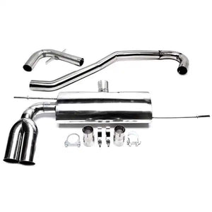 TA-Technix Duplex Catback system i rustfrit stål VW Golf 5 Plus