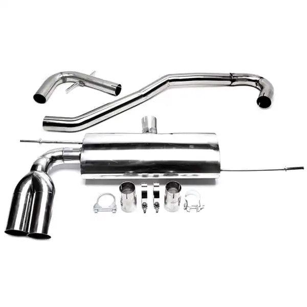 TA-Technix Duplex Catback system i rustfrit stål VW Golf 5 Plus