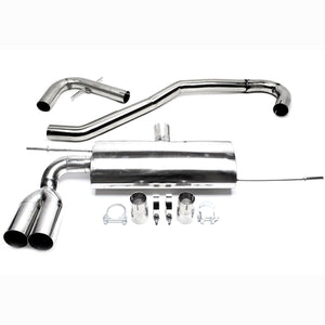 TA-Technix Duplex Catback system i rustfrit stål Audi A3 8P