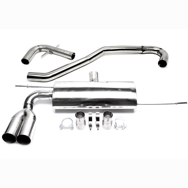 TA-Technix Duplex Catback system i rustfrit stål Audi A3 8P