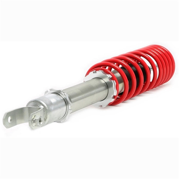 TA-Technix Deep Gevindundervogn Ford Ka RBT – Coilover med røde fjedre og sølvfittings
