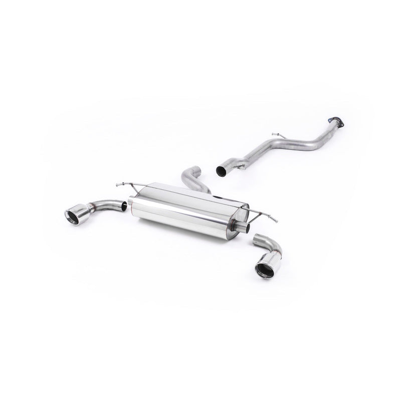Milltek Cat-Back udstødning – Ford Focus Mk2 ST 225 – ikke-resoneret – produktbillede 4