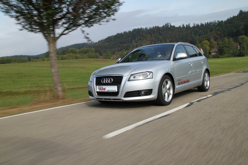 Audi A3 type 8P Sportback med KW-undervogn