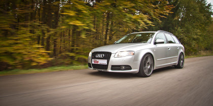 Audi A4 type 8E Avant med KW-undervogn