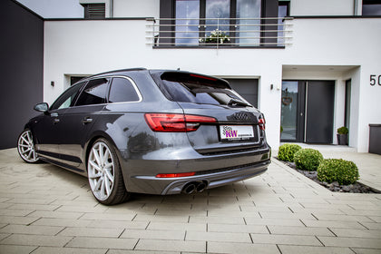 Audi A4 type B9 med KW-undervogn